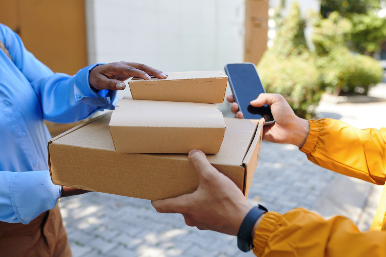 Local courier delivery