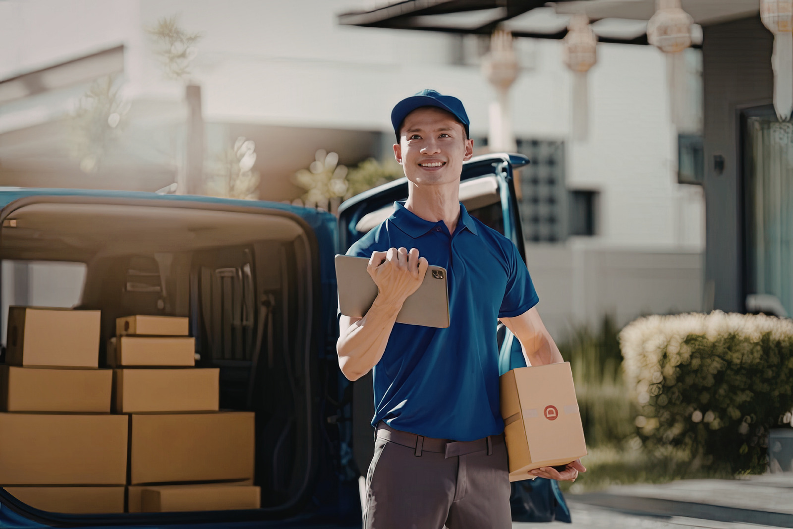 Express courier delivery