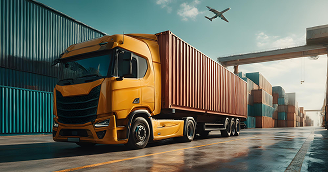 Truck cargo delivery